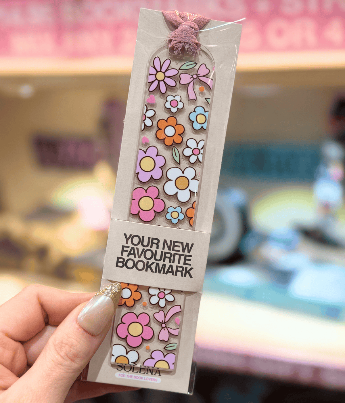 FLOWER POWER BOOKMARK