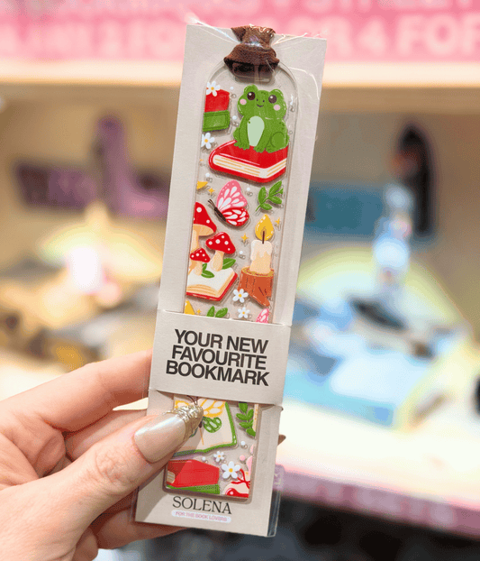 FROGGY COTTAGE BOOKMARK