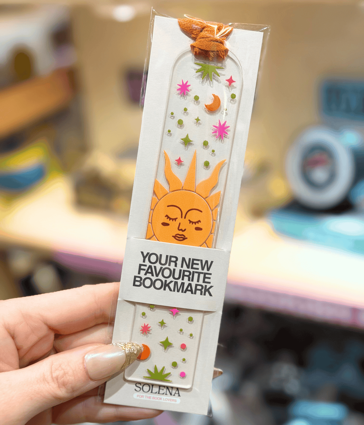 WHIMSICAL SUN BOOKMARK