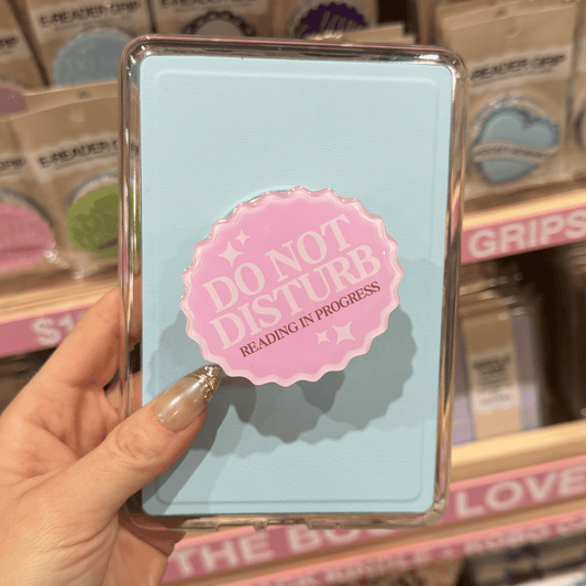DO NOT DISTURB (PINK) E-READER GRIP