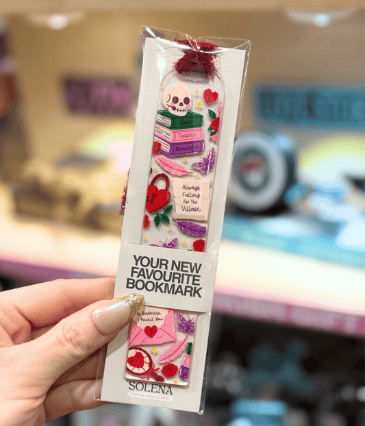 FALLING FOR THE VILLAIN BOOKMARK