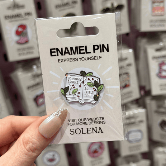 SO MANY BOOKS SO LITTLE TIME PIN