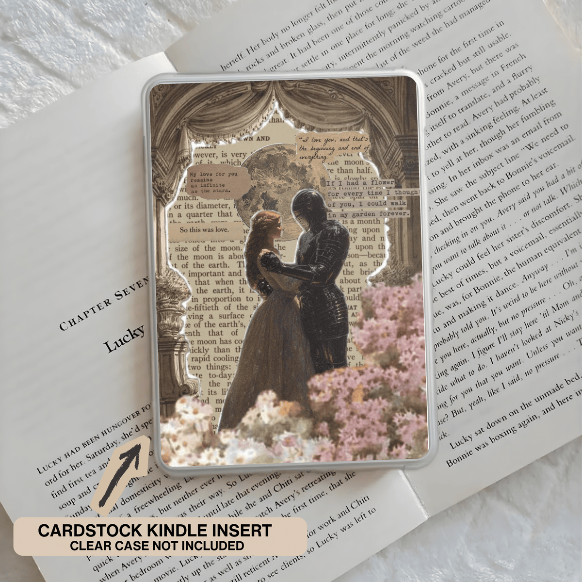 WHIMSICAL ROMANCE KINDLE INSERT