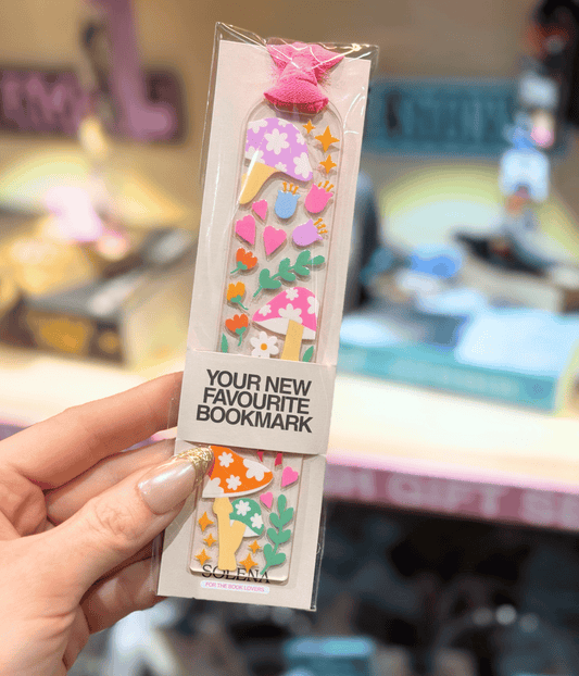 CUTESY MUSHROOMS BOOKMARK