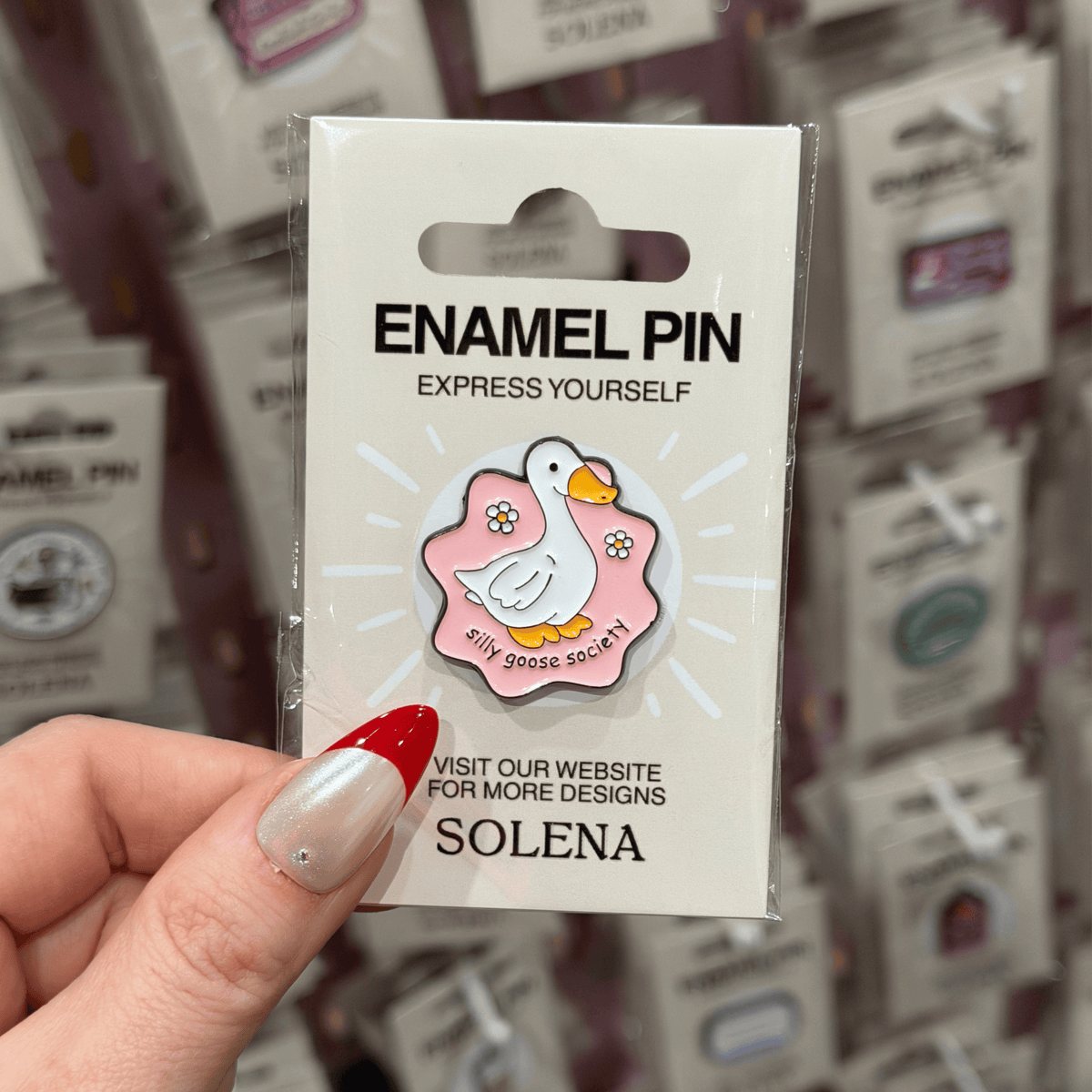 SILLY GOOD SOCIETY PIN
