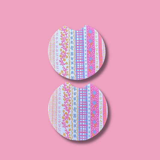 CAR COASTER SET - JUNIPER