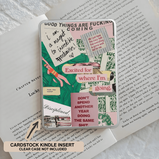 EXCITED FOR WHERE I AM GOING KINDLE INSERT