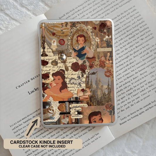 BELLE'S LIBRARY KINDLE INSERT