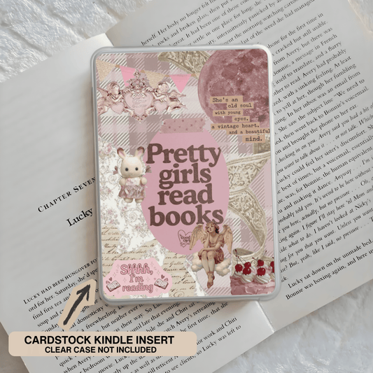 PRETTY GIRLS READ KINDLE INSERT