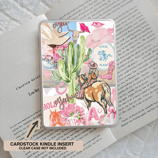 CACTUS COWGIRL KINDLE INSERT