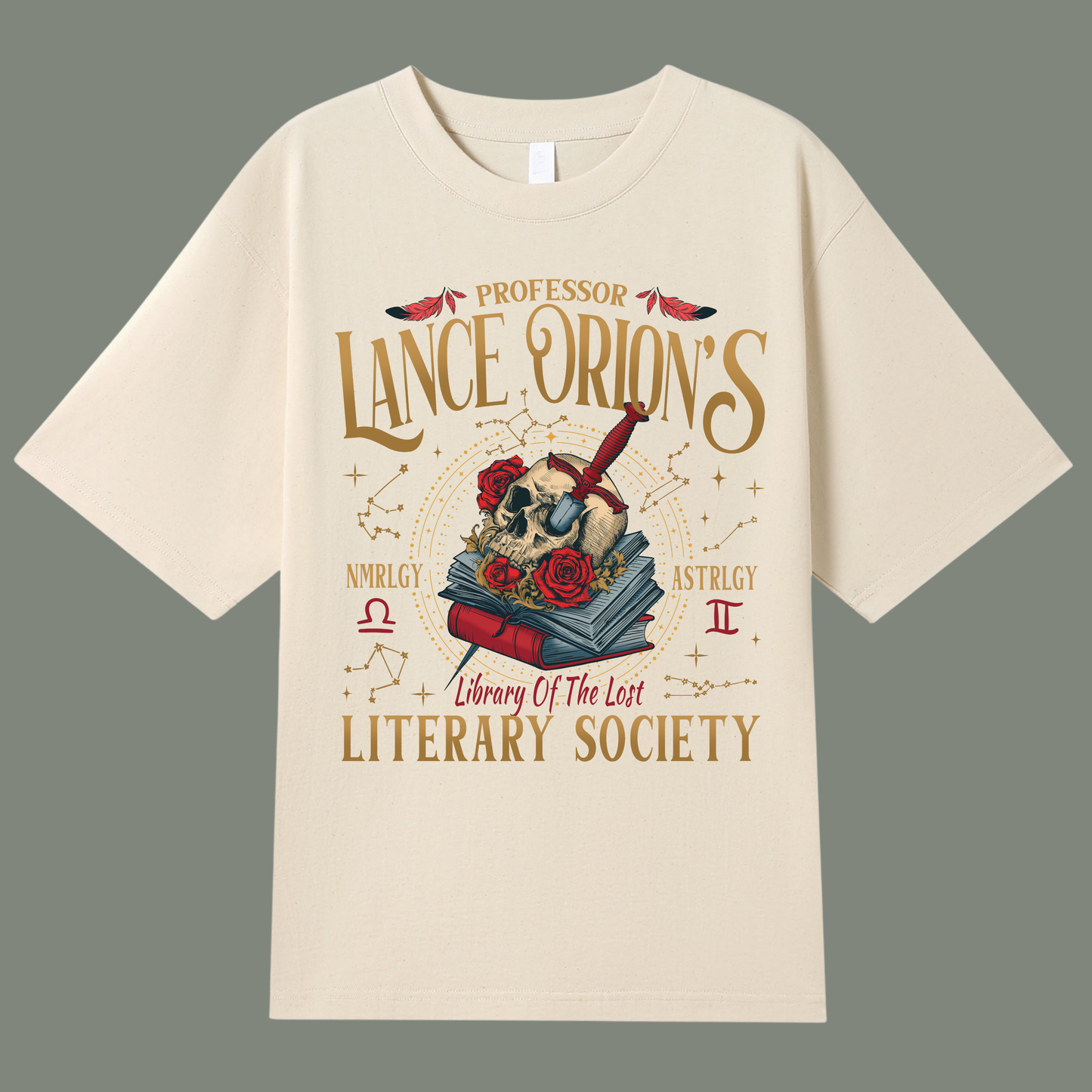 LANCE ORION'S LITERARY SOCIETY TEE