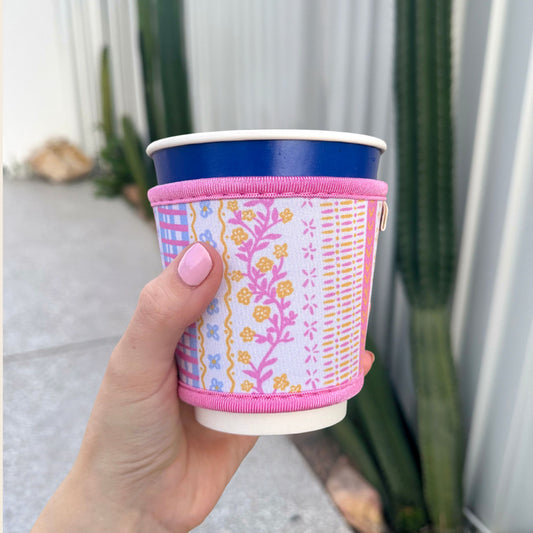 COFFEE/COLD CUP CUFF - JUNIPER
