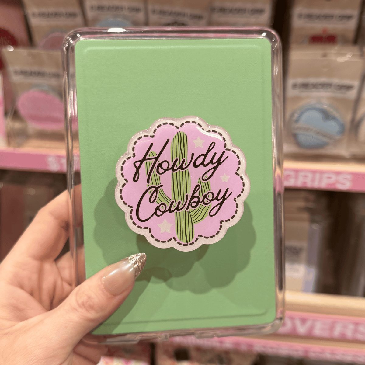 HOWDY COWBOY E-READER GRIP