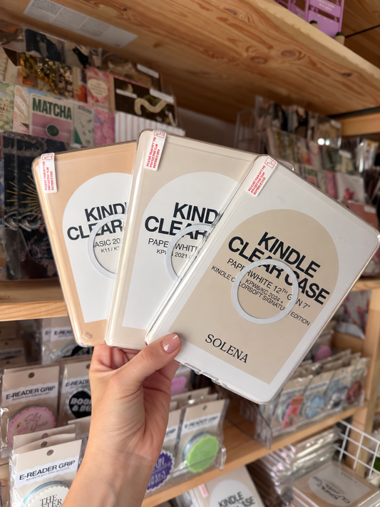 KINDLE + KOBO CLEAR CASES