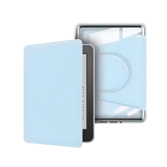 MAGNETIC DETACHABLE FRONT CASE - PASTEL BLUE
